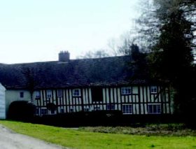 Row of old houses