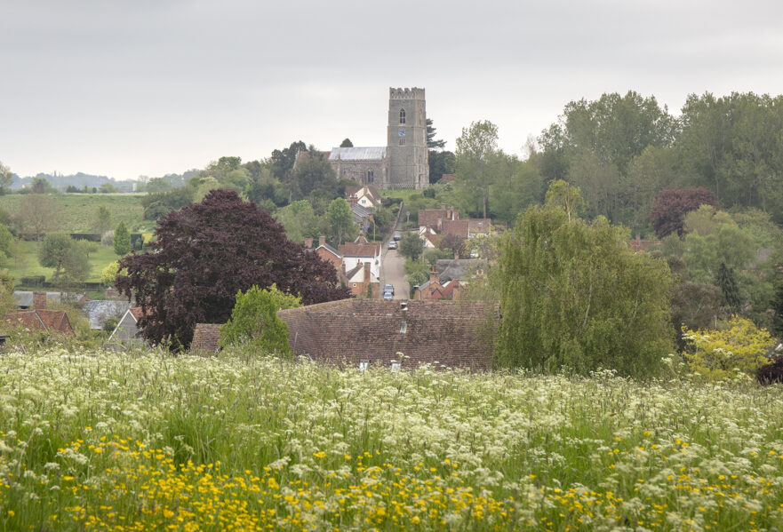 Kersey village and church